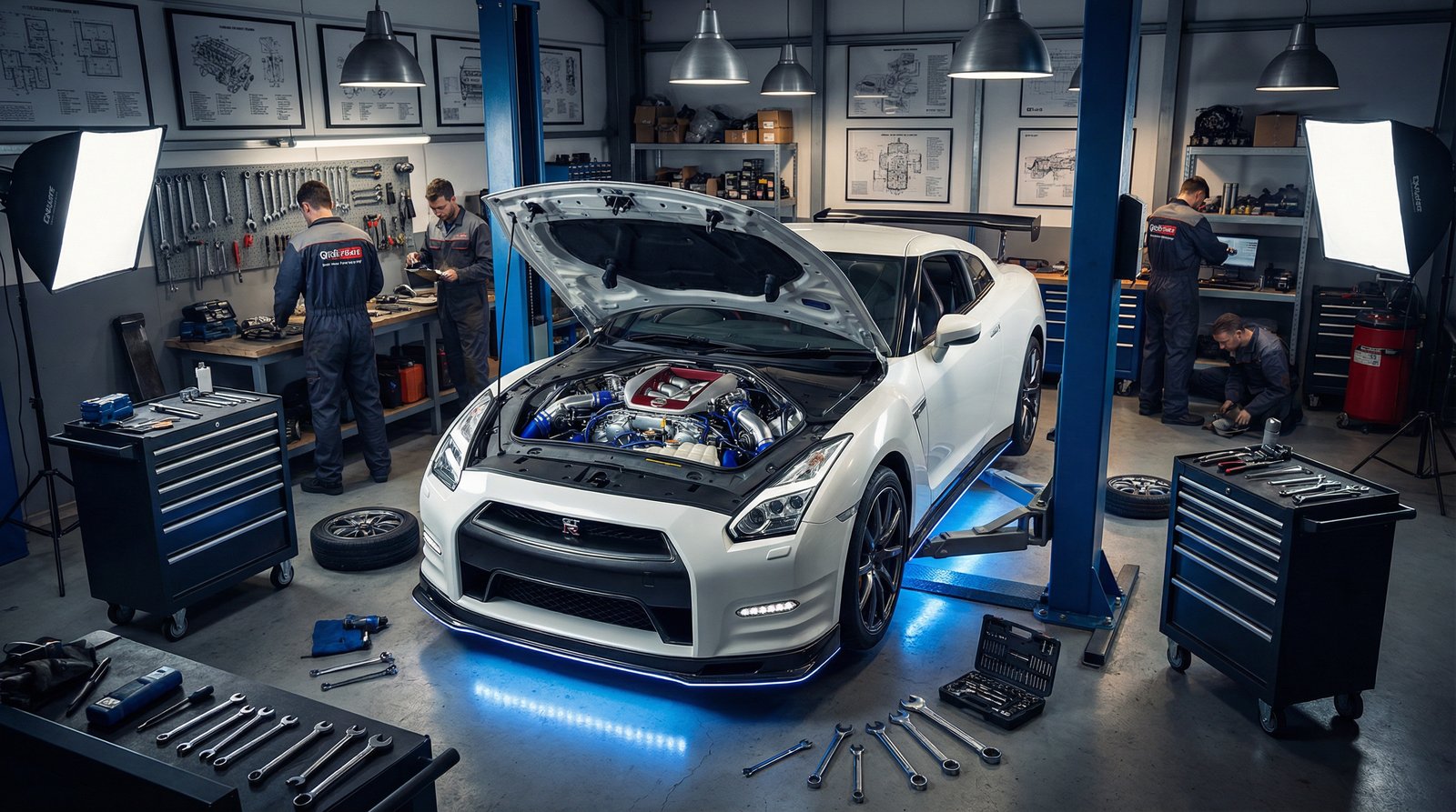 糖心GTR改装视频